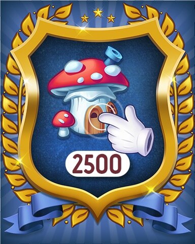 Mushroom House 2500 Badge - Merge Academy