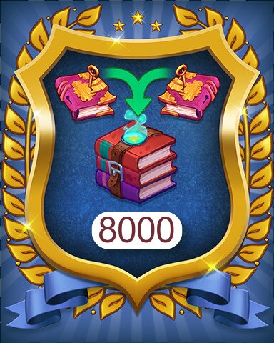 Spellbooks 8000 Badge - Merge Academy Spellbooks 8000 Badge - Merge Academy