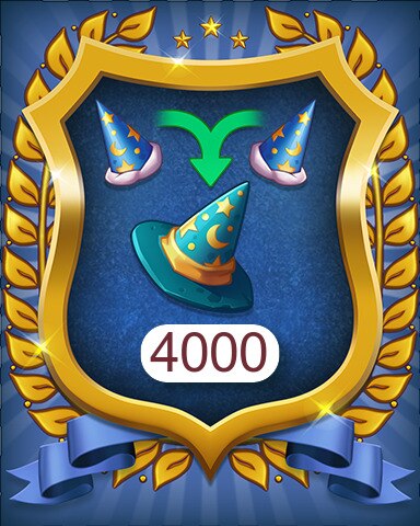Wizard Hats 4000 Badge - Merge Academy Wizard Hats 4000 Badge - Merge Academy