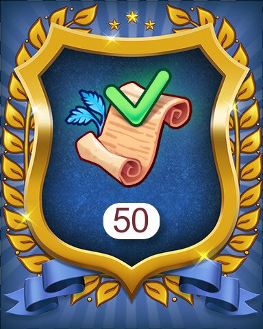 Treasure Trove Orders 50 Badge - Merge Academy Treasure Trove Orders 50 Badge - Merge Academy