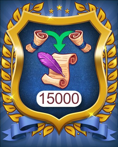Magic Scrolls 15000 Badge - Merge Academy Magic Scrolls 15000 Badge - Merge Academy