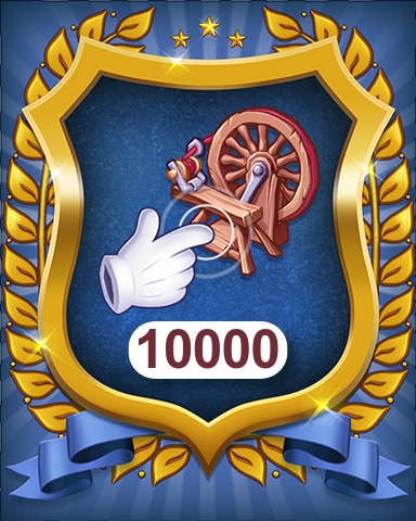 Spinning Wheel 10000 Badge - Merge Academy Spinning Wheel 10000 Badge - Merge Academy