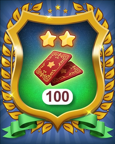 Collect 100 Rarity 2 Stickers Badge - Merge Academy Collect 100 Rarity 2 Stickers Badge - Merge Academy
