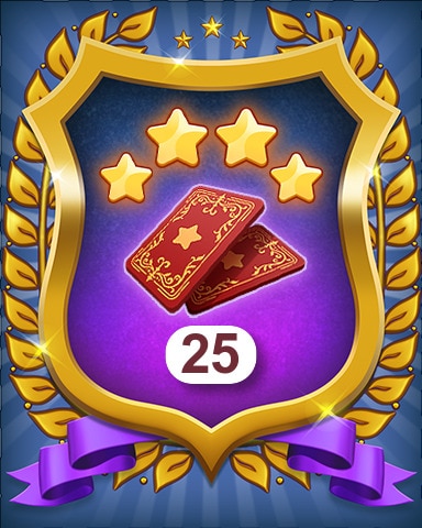 Collect 25 Rarity 4 Stickers Badge - Merge Academy Collect 25 Rarity 4 Stickers Badge - Merge Academy