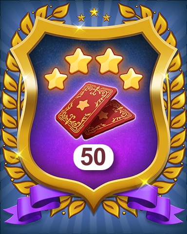 Collect 50 Rarity 4 Stickers Badge - Merge Academy Collect 50 Rarity 4 Stickers Badge - Merge Academy
