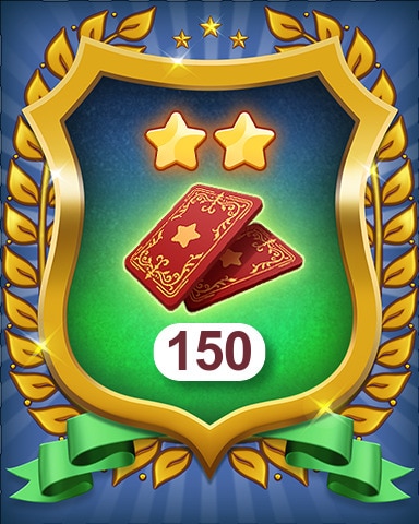 Collect 150 Rarity 2 Stickers Badge - Merge Academy