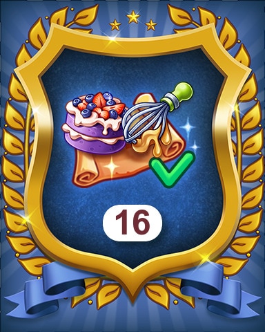 Complete 16 Sugar Rush Events Badge - Merge Academy