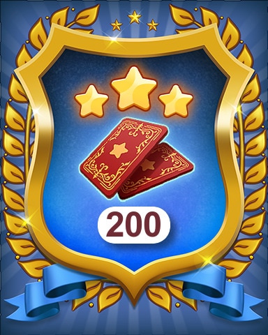 Collect 200 Rarity 3 Stickers Badge - Merge Academy