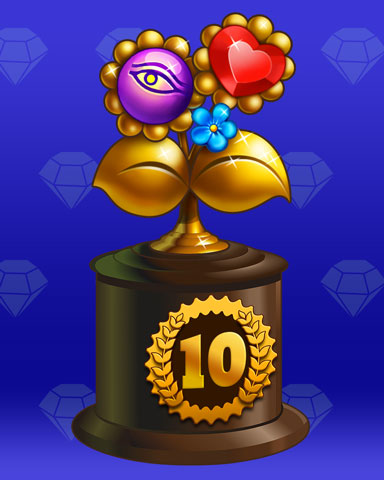Flower Frolic Lap 10 Badge - Quinn's Aquarium Flower Frolic Lap 10 Badge - Quinn's Aquarium