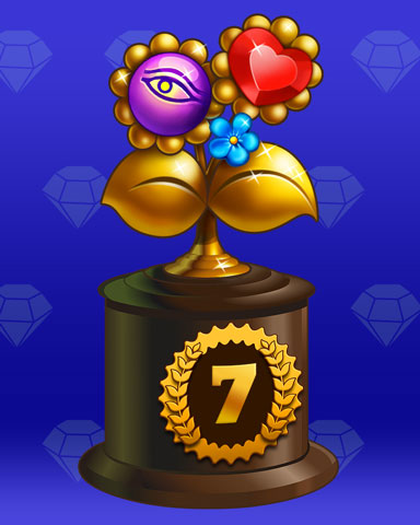 Flower Frolic Lap 7 Badge - Payday Freecell HD Flower Frolic Lap 7 Badge - Payday Freecell HD