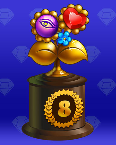 Flower Frolic Lap 8 Badge - Phlinx II Flower Frolic Lap 8 Badge - Phlinx II