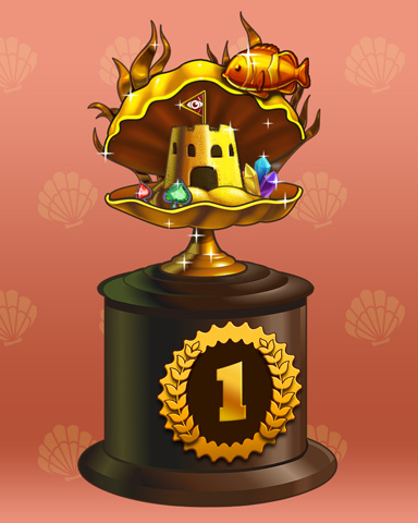 Clamshell Castle Lap 1 Badge - Claire Hart: Secret In The Shadows Clamshell Castle Lap 1 Badge - Claire Hart: Secret In The Shadows
