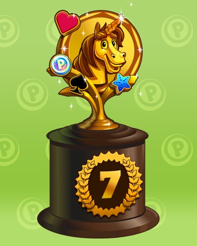 Bjorn To Run Lap 7 Badge - Peggle Blast HD Bjorn To Run Lap 7 Badge - Peggle Blast HD