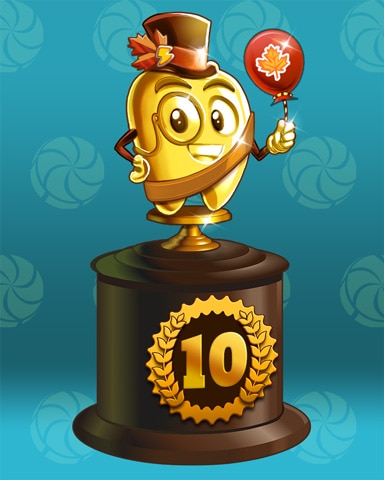 Fall Frenzy Lap 10 Badge - Poppit! Bingo Fall Frenzy Lap 10 Badge - Poppit! Bingo