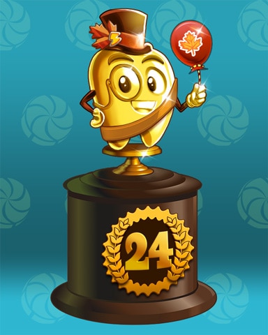 Fall Frenzy Lap 24 Badge - Word Whomp HD Fall Frenzy Lap 24 Badge - Word Whomp HD