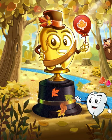 Pogo Fall Frenzy Victory Badge Pogo Fall Frenzy Victory Badge