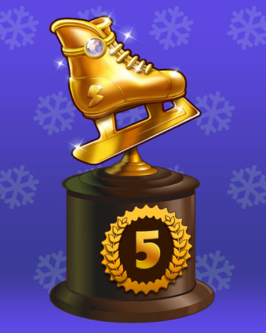 Skate-Off Lap 5 Badge - Sweet Tooth Town Skate-Off Lap 5 Badge - Sweet Tooth Town