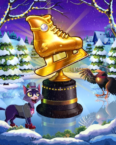 Pogo Skate-Off Victory Badge Pogo Skate-Off Victory Badge
