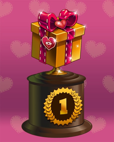 Gift Of Love Lap 1 Badge - Claire Hart: Secret In The Shadows