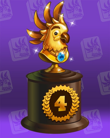 Cockatoo Cup Lap 4 Badge - Crossword Cove HD Cockatoo Cup Lap 4 Badge - Crossword Cove HD