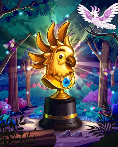 Pogo Cockatoo Cup Victory Badge Pogo Cockatoo Cup Victory Badge