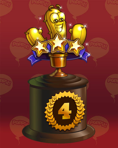 Autumn Stars Lap 4 Badge - Trizzle Autumn Stars Lap 4 Badge - Trizzle