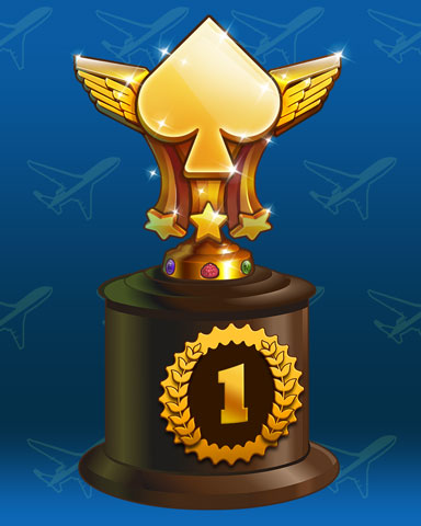 Soaring Spades Lap 1 Badge - First Class Solitaire HD Soaring Spades Lap 1 Badge - First Class Solitaire HD