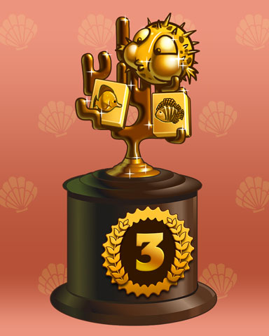 Coral Cup Lap 3 Badge - Jungle Gin Coral Cup Lap 3 Badge - Jungle Gin