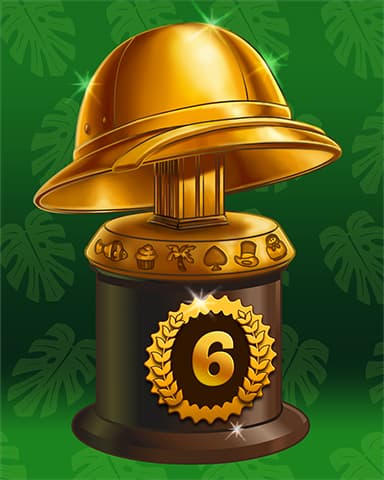 Cap Jewel Hunt Lap 6 Badge - Trizzle