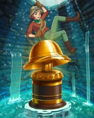 Pogo Cap Jewel Hunt Reward Badge