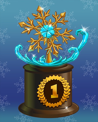 Shimmering Snowflake Lap 1 Badge - Quinn's Aquarium Shimmering Snowflake Lap 1 Badge - Quinn's Aquarium