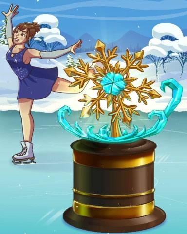 Pogo Shimmering Snowflake Reward Badge Pogo Shimmering Snowflake Reward Badge