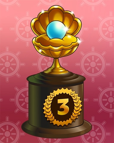 Shiny Pearl Lap 3 Badge - Solitaire Home Story Shiny Pearl Lap 3 Badge - Solitaire Home Story