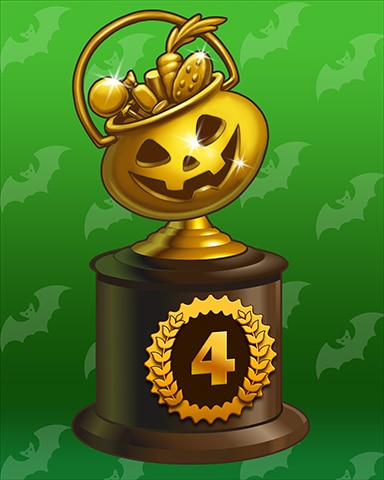 Crazy Pumpkin Lap 4 Badge - Word Whomp HD Crazy Pumpkin Lap 4 Badge - Word Whomp HD