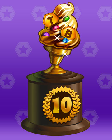 Golden Cone Lap 10 Badge - World Class Solitaire HD Golden Cone Lap 10 Badge - World Class Solitaire HD