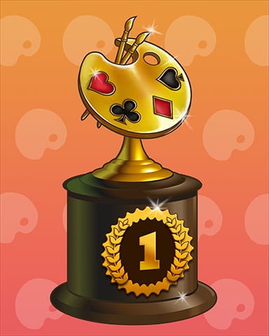Lucky Creativity Lap 1 Badge - Garden Blast