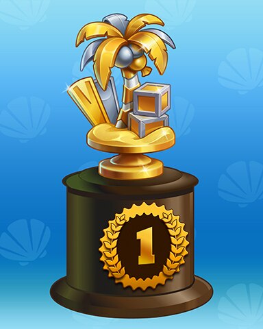 Sun-Kissed Paradise Lap 1 Badge - Farm Merge Valley Sun-Kissed Paradise Lap 1 Badge - Farm Merge Valley