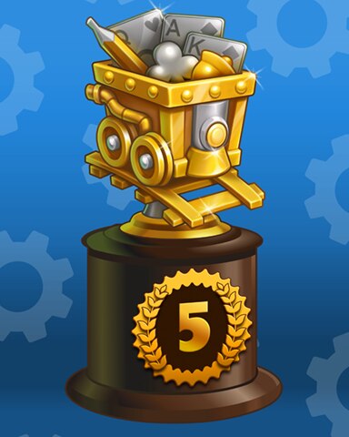 Friends Of Mine Lap 5 Badge - Jungle Gin HD Friends Of Mine Lap 5 Badge - Jungle Gin HD