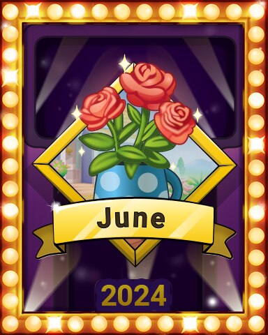 Rosy Homecoming Lap 3 Badge - Solitaire Home Story Rosy Homecoming Lap 3 Badge - Solitaire Home Story