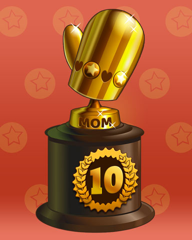 Marvelous Moms Lap 10 Badge - Vanishing Trail Marvelous Moms Lap 10 Badge - Vanishing Trail