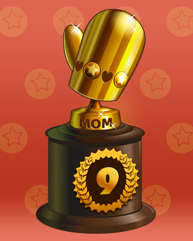 Marvelous Moms Lap 9 Badge - Turbo 21 HD Marvelous Moms Lap 9 Badge - Turbo 21 HD
