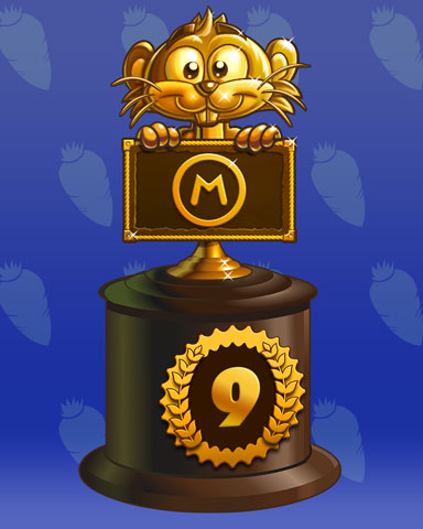 Pogo Masters Lap 9 Badge - Trizzle Pogo Masters Lap 9 Badge - Trizzle