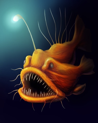 Scary Sight Badge - Quinn's Aquarium