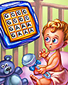 Baby Talk Badge - BOGGLE Bash Baby Talk Badge - BOGGLE Bash