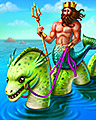 Serpent Rider Badge - Vaults Of Atlantis Slots Serpent Rider Badge - Vaults Of Atlantis Slots