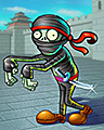 Zombie Ninja Badge - Plants Vs. Zombies Zombie Ninja Badge - Plants Vs. Zombies