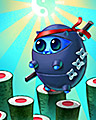 Ninja Power Badge - Sushi Cat 2 Ninja Power Badge - Sushi Cat 2