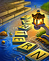 Stepping Stones Badge - WordJong Stepping Stones Badge - WordJong