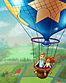Gasbag Getaway Badge - Big City Adventure Gasbag Getaway Badge - Big City Adventure