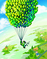 Great Escape Badge - Poppit! Sprint Great Escape Badge - Poppit! Sprint